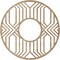 Ekena Millwork Empire Wood Fretwork Pierced Ceiling Medallion, Red Oak, 16"OD x 5 7/8"ID x 3/8"T CMWP16X16X0375EPRO - alternate 4